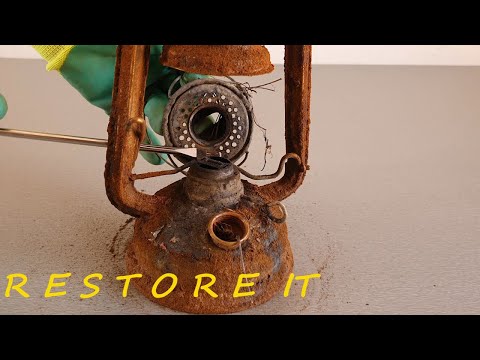 1950s Oil Lamp Restoration - Lantern Restoration