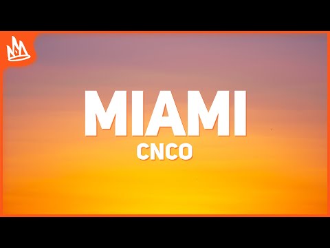 CNCO, Beéle - Miami (Letra)