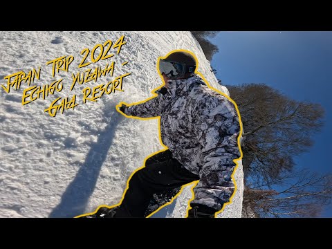 Video: Japan Snowboarding | Echigo Yuzawa | Gala Resort