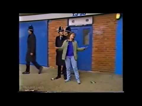 Leeds United movie archive - Leeds v Bradford City - Fan lock out - Jan 1st  1988