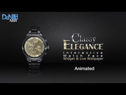 Classy Elegance HD Watch Face video