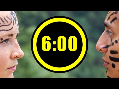 6 Minutes Workout Timer | Interval Timer 30 Seconds | NO MUSIC Countdown