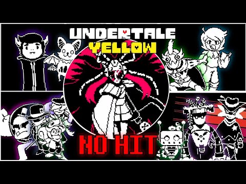 Undertale Yellow - ALL PACIFIST BOSSES [NO HIT]