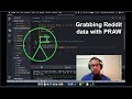 Using Reddit's PRAW API to access submission and comment data