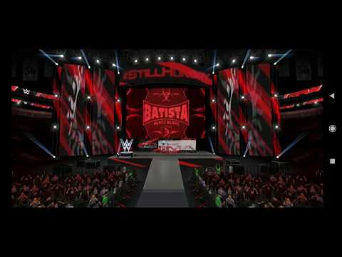 WWE Roman Reigns vs Batista NO Q MATCH 2k15