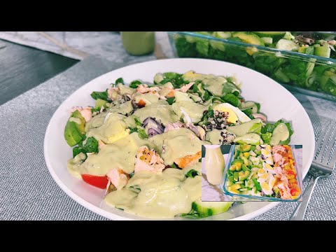 Healthy Salmon Salad Recipe | Hearty Salmon Salad With Abenasia’s Recipes