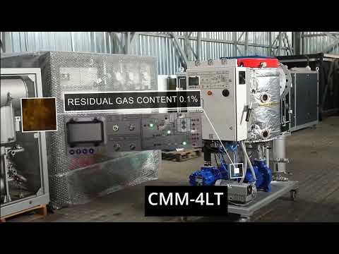 Purificazione dell’olio idraulico con la tecnologia GlobeCore CMM-LT