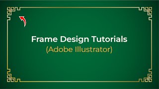 Vintage Frame Design for Background - Adobe Illustrator Tutorials