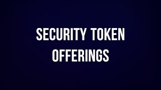 Security Token Offering (STO)