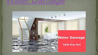 How to handle water damage