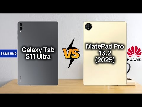 SAMSUNG Galaxy Tab S11 Ultra vs HUAWEI MatePad Pro 13.2 (2025)
