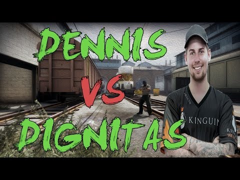CSGO: POV G2.Kinguin dennis vs dignitas (31/18) train @ CEVO Professional Season 8