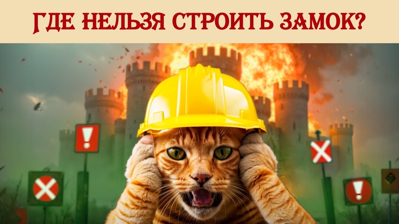 О строительстве средневековых замков и выборе места