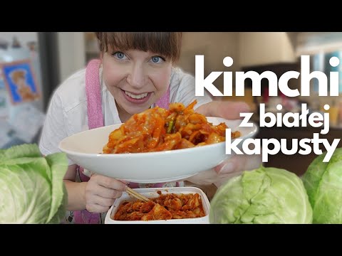 Przepis na KIMCHI z białej kapusty! Bez kapusty pekińskiej! Najprostszy, sprawdzony przepis!
