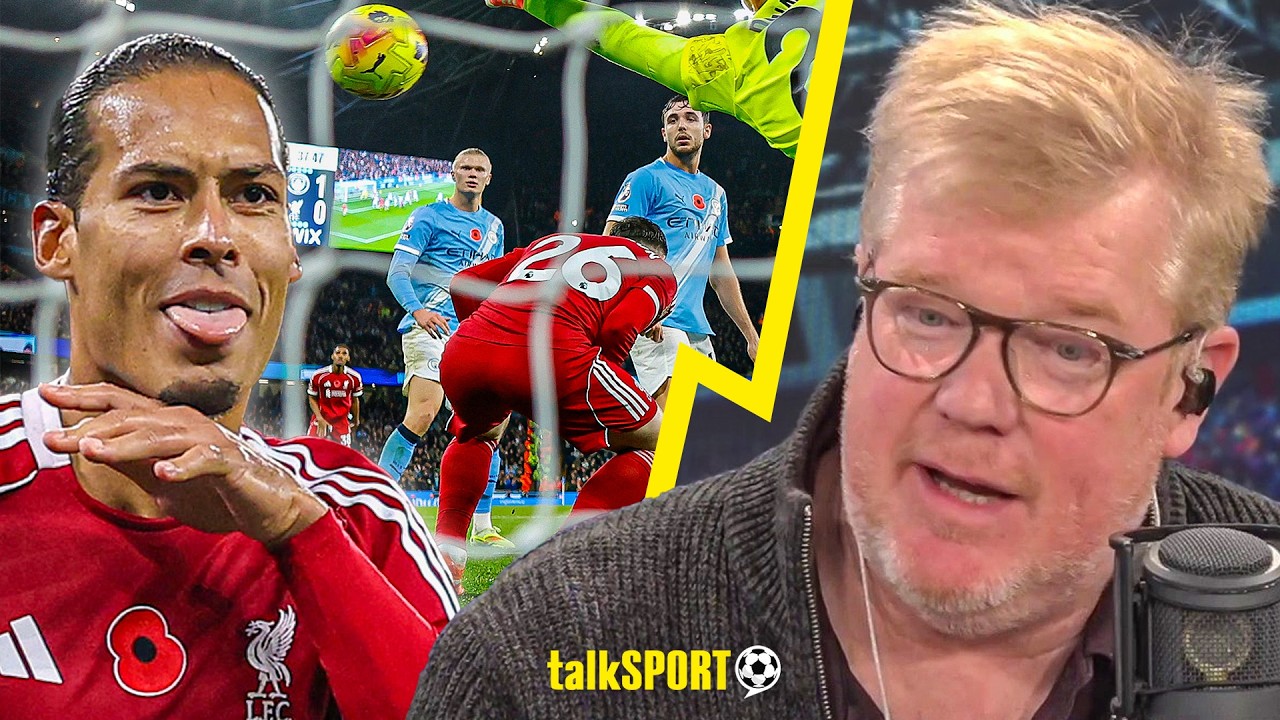 "It CANNOT be a goal!" Durham EXPLAINS why it was CORRECT to rule out Van Dijk's goal vs Man City!