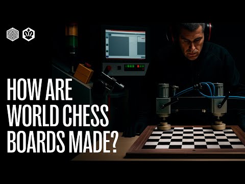 How are Chess boards made? From Wood to Masterpieces at World Chess