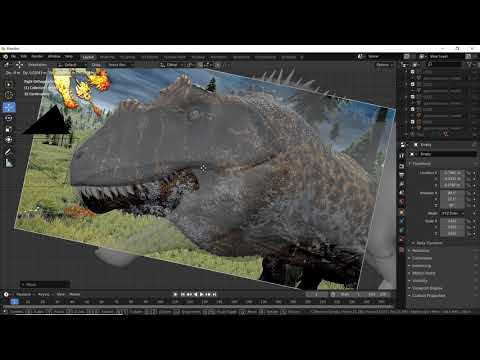 The Isle Giganotosaurus Head Shape Mod for Jurassic World Evolution