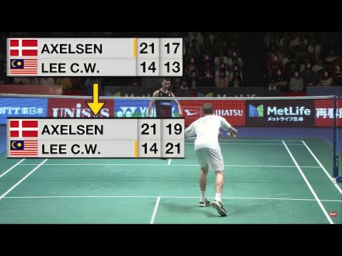 Lee Chong Wei's INCREDIBLE COMEBACK against Viktor Axelsen