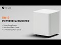 Fosi Audio SW10 Actieve Subwoofer Wit thumbnail 8