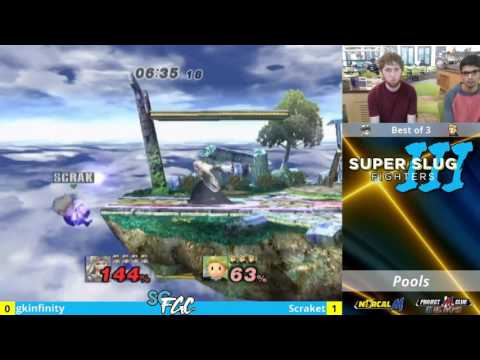 “Super Slug Fighters III” – gkinfinity (Sheilda) v. Scraket (Lucas) – Pools