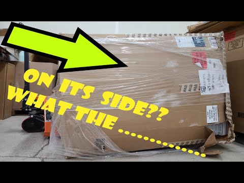 OMG!! TForce Freight literally delivered this bulq PALLET on its side. Will this UNBOXING be a loss?
