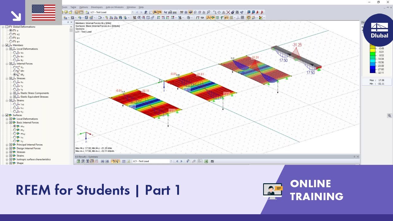 Online Training | RFEM for Students | Part 1