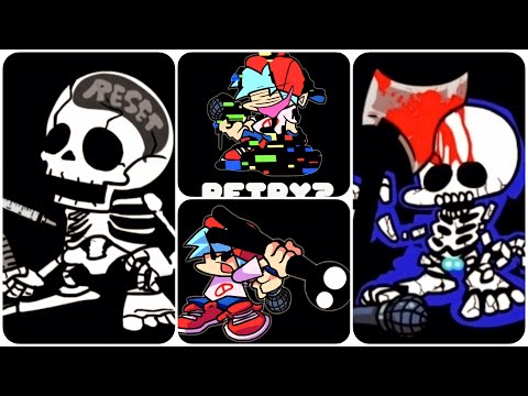 Best Game Over Screen | Pibby Twilight, Stickman, Mr.Trololo - Friday Night Funkin'