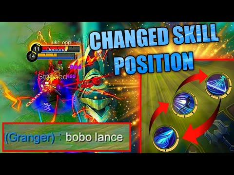 I CHANGED LANCELOT SKILL POSITION AND THIS HAPPENED... [MLBB]