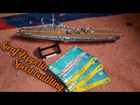 Cobi® 4826 Graf Zeppelin | Speed building, English, Deusch
