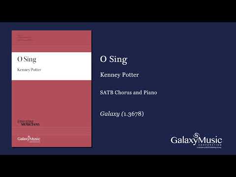 O Sing by Kenney Potter - Scrolling Score