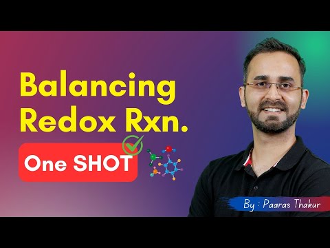 Balancing Redox Reactions - One Shot