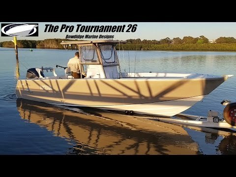The "Pro Tournament 26" offshore powerboat design - Bowdidge Marine Designs