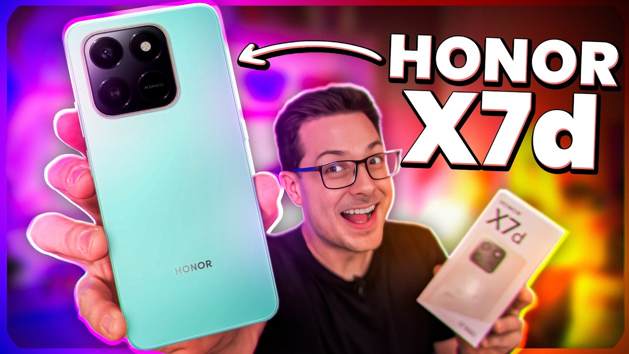 Aí SIM! NOVO HONOR X7d tem BATERIA de 6.500mah e MUITA RESISTÊNCIA! 🔋