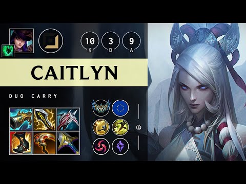 Caitlyn ADC vs Draven - EUW Challenger Patch 25.12