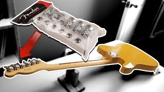 Video thumbnail for HOW TO - Install FENDER LOCKING TUNERS! by Landon Bailey