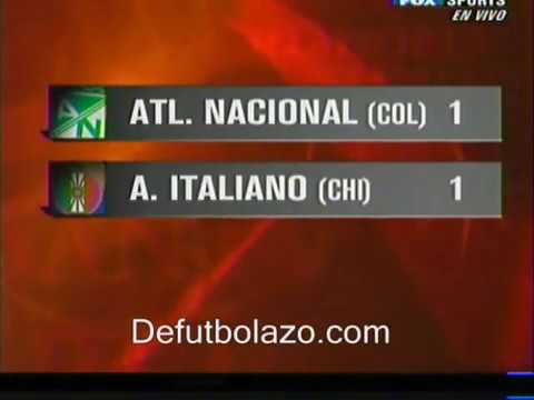 Atlético Nacional 1 - 1 Audax Italiano | Copa Libertadores 2008