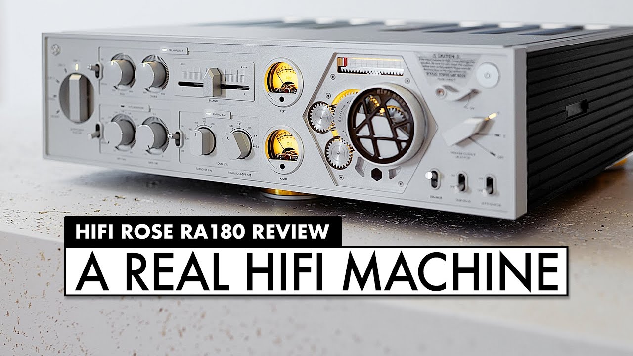 HiFi Jewelry 💍 HiFi Sound! RA180 HIFI ROSE AMP REVIEW