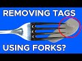 Removing Security Tags Using Forks? #shorts