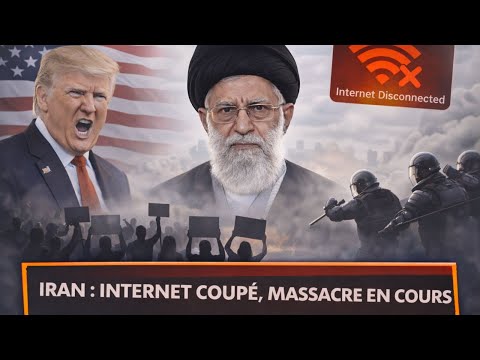 Iran : Massacre en cours, Internet coupé... Le monde retient son souffle