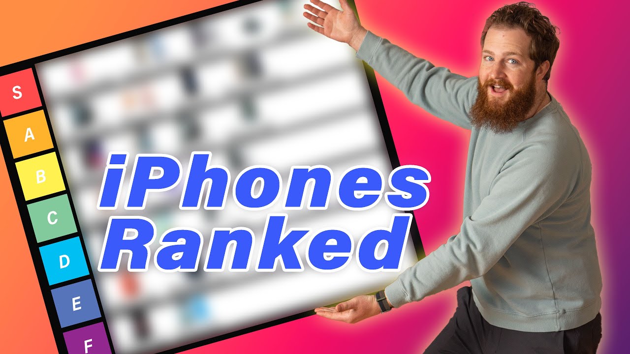 The DEFINITIVE iPhone Tier List