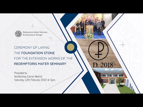 Ceremony of Laying the Foundation Stone for the extension works of the Redemptoris Mater Seminary
