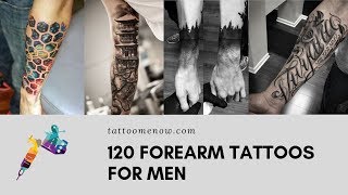 120 Forearm Tattoos for Men (2019)