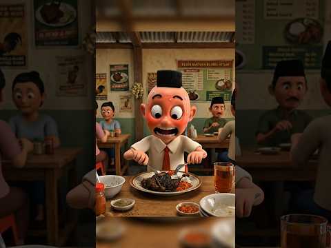 makan bebek madura dan jus lemon #kartun #animasi #lucu