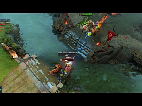 Attacker Pudge Mid Destroys Zeus & qoqjva | DOTA 2