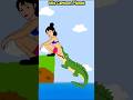 Pottygirl Funny Attacked Crocodile Family Cartoon Comedy Video Viral Comedy Shorts