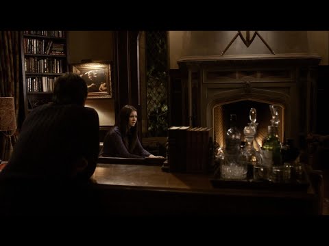 TVD 1x20 - Elena is worried about Stefan, he wants to starve himself | Delena Scenes HD