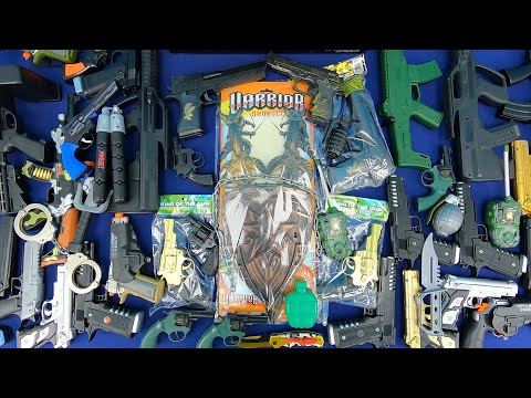 Dangerous Exploding Weapons, Sword Set, Bead Throwing Rifles, BB GUNS compilation