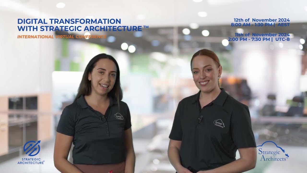 Digital Transformation with Strategic Architecture International Conference Agenda - Nov 24