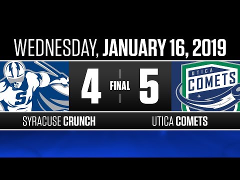 Crunch vs. Comets | Jan. 16, 2019