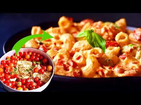 Best version of Viral TikTok Video that caused Cheese Shortage in Finland, Feta pasta recipe No Oven